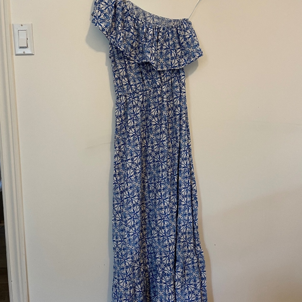 Mango Off-Shoulder Dress